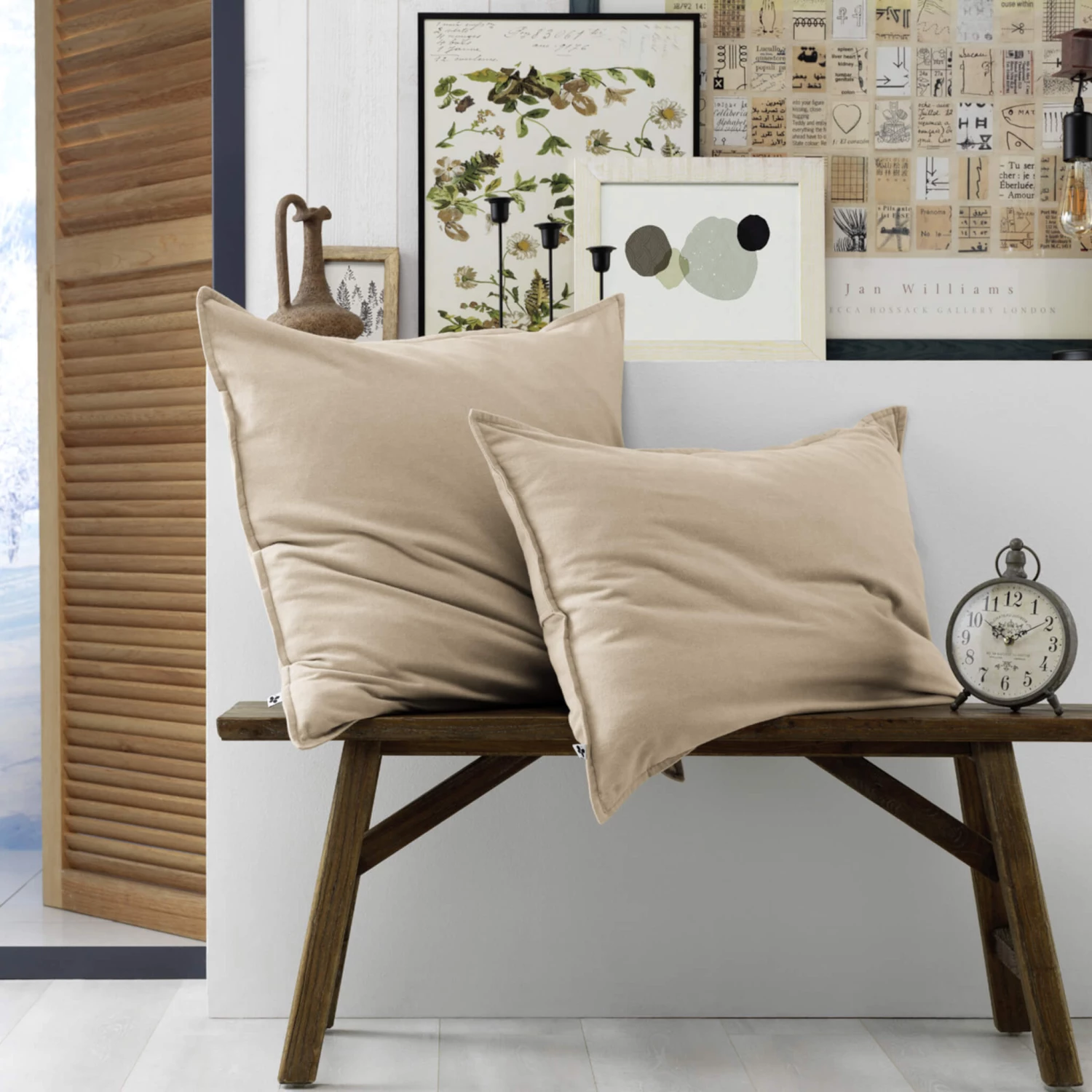 Parure De Lit Flanelle Beige 6 Parure De Lit Flanelle Beige – Image 4