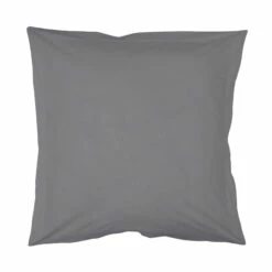 Taie D'Oreiller Douceur D'Intérieur Grise