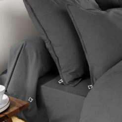 Taie De Traversin Flanelle Anthracite 7 Taie De Traversin Flanelle Anthracite -Doublures De Lit Soldes 2024 tt candice anthracite ambiance