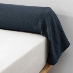 Taie De Traversin Double Gaze De Coton Marine 5 Taie De Traversin Double Gaze De Coton Marine -Doublures De Lit Soldes 2024 tt marine zoom