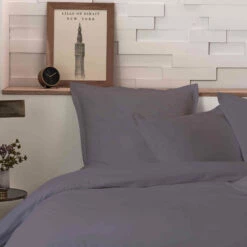 Parure De Lit Percale Unie Gris 5 Parure De Lit Percale Unie Gris -Doublures De Lit Soldes 2024 uni percale gris dl zoom