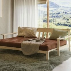 Banquette UNWIND En Pin Massif Naturel Avec Matelas Futon 130x190 16 Banquette UNWIND En Pin Massif Naturel Avec Matelas Futon 130x190 -Doublures De Lit Soldes 2024 unwind ambiance 2