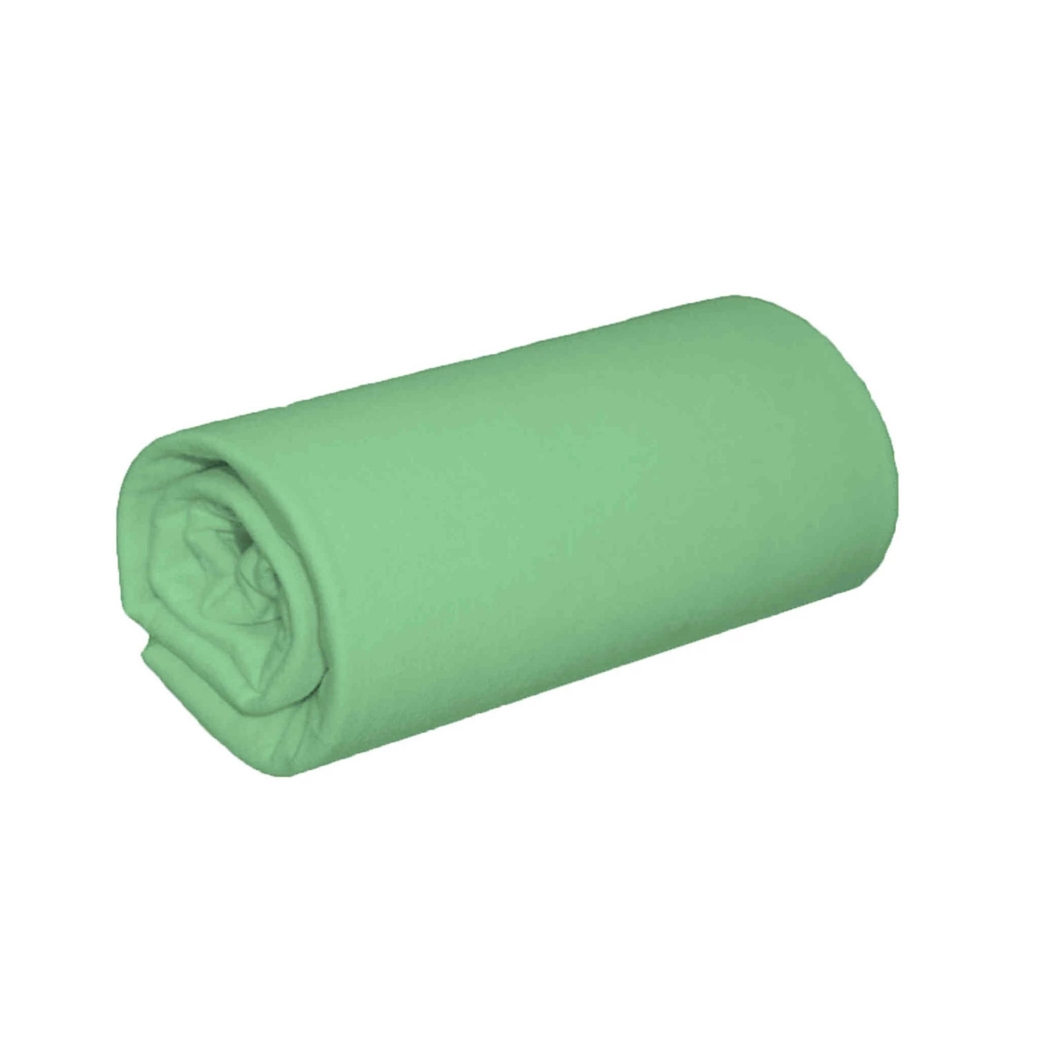 Lot De 2 Draps Housses Jersey Vert Jade Bonnet 30 Cm 100% Coton Biologique 4 Lot De 2 Draps Housses Jersey Vert Jade Bonnet 30 Cm 100% Coton Biologique – Image 2