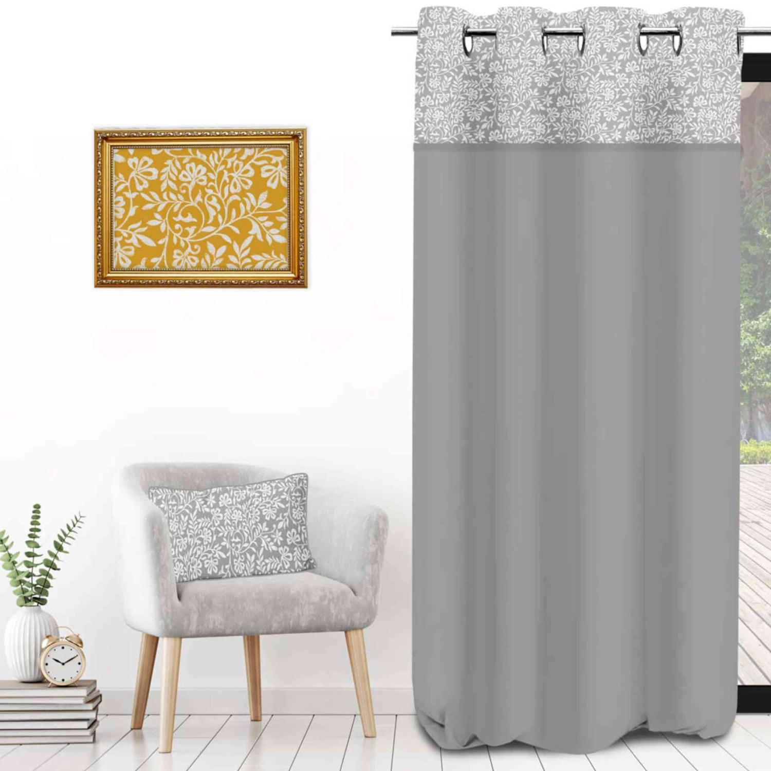 Rideau à œillets Vintage 135x250 Cm 5 Rideau à œillets Vintage 135x250 Cm – Image 3