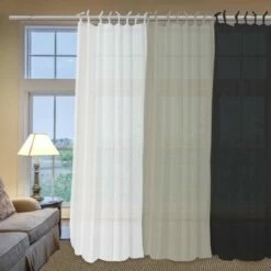 Voilage à Nouettes Panama 135x250