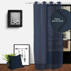 Voilage à œillets Spirit 135x250 Cm 11 Voilage à œillets Spirit 135x250 Cm -Doublures De Lit Soldes 2024 voile spirit marine 1