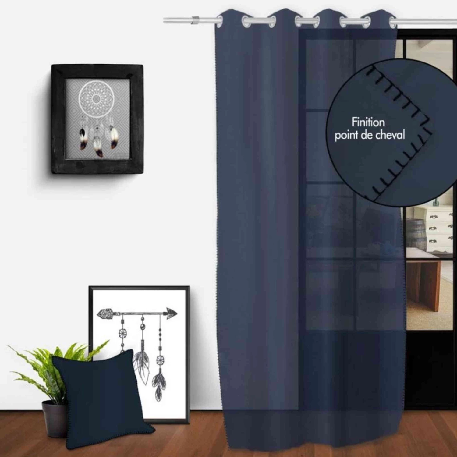 Voilage à œillets Spirit 135x250 Cm 7 Voilage à œillets Spirit 135x250 Cm – Image 5