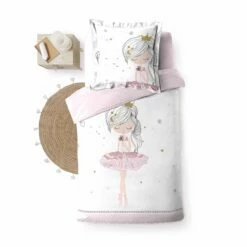 Parure De Lit Enfant Petite étoile 140x200 8 Parure De Lit Enfant Petite étoile 140x200 -Doublures De Lit Soldes 2024 w14l3c14020001865 3 dessus fond blanc