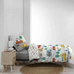 Parure De Lit Enfant Voiture 140x200 -Doublures De Lit Soldes 2024 w14l3c14020001867 4 profil