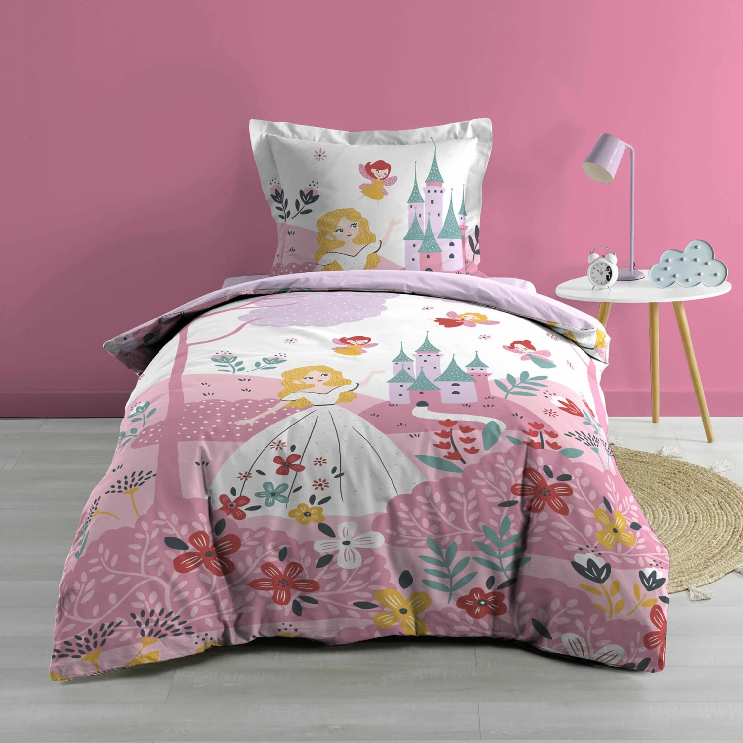 Parure De Lit Enfant Sissi 140x200 3 Parure De Lit Enfant Sissi 140x200