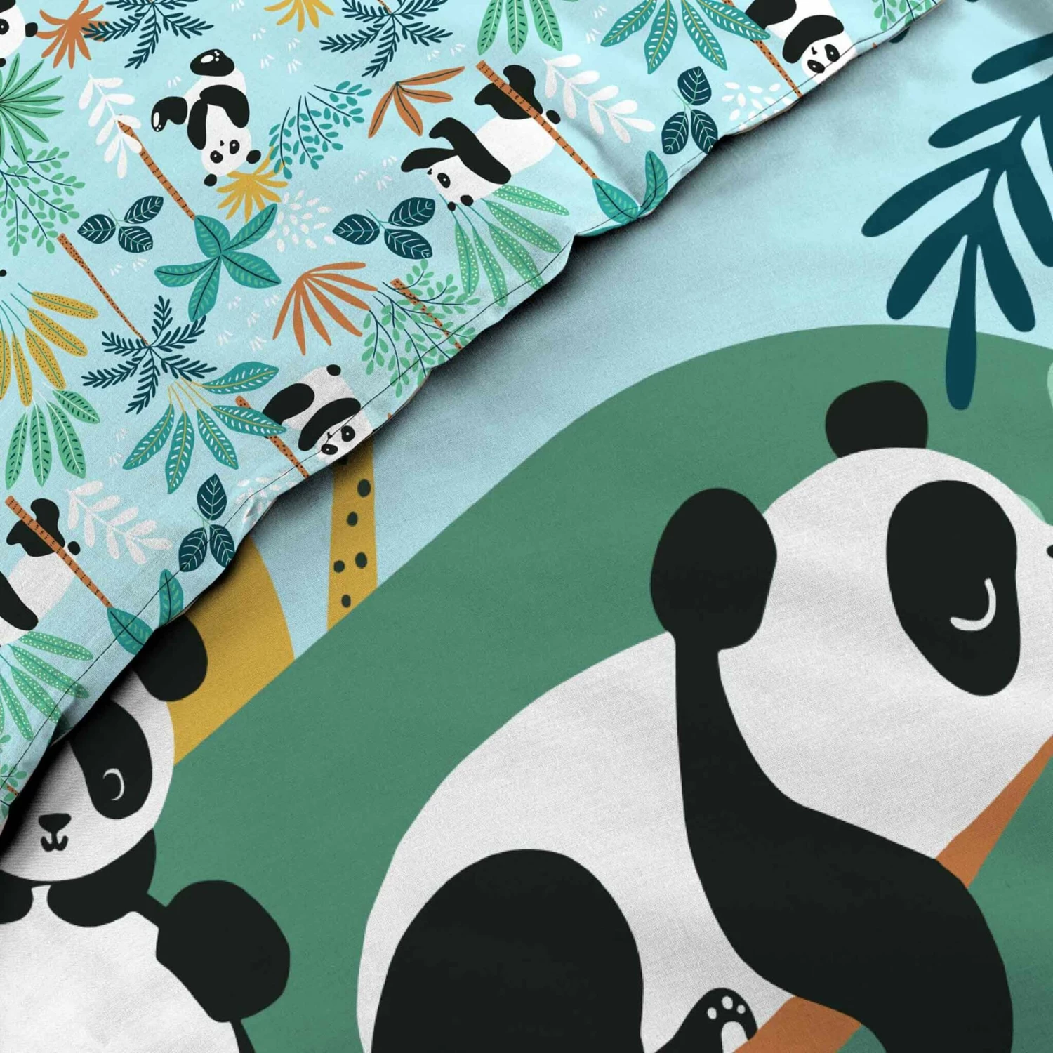 Parure De Lit Enfant Panda Life 140x200 4 Parure De Lit Enfant Panda Life 140x200 – Image 2