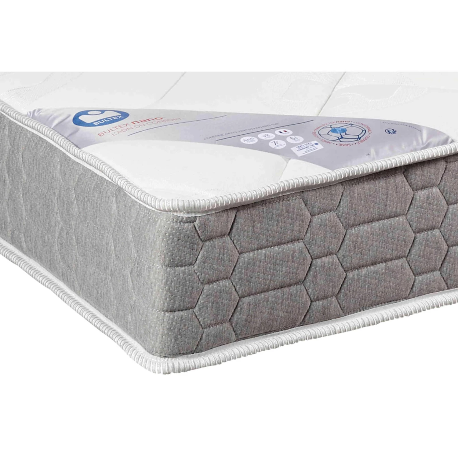 Matelas Bultex Nano Confort Ferme TRACKY 5 Matelas Bultex Nano Confort Ferme TRACKY – Image 3