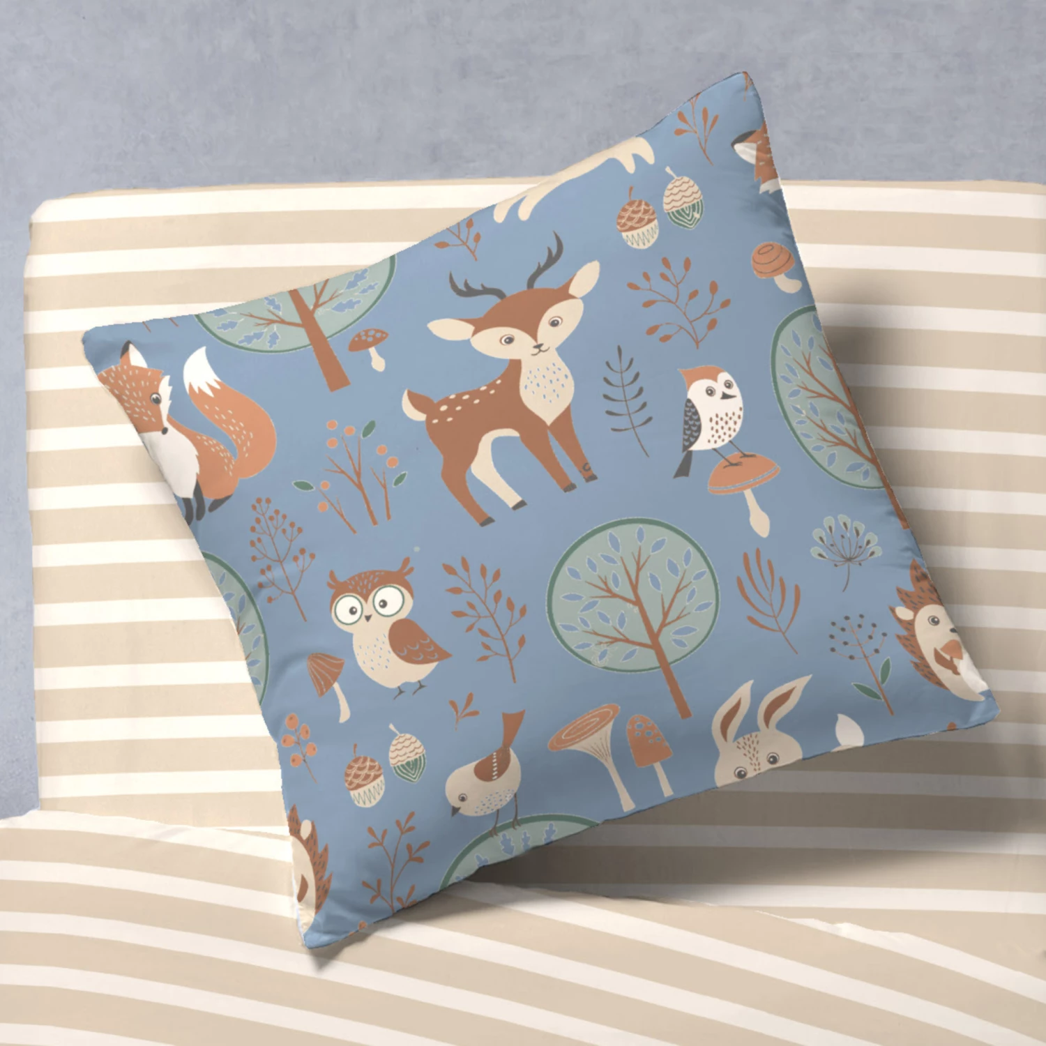 Parure De Lit Enfant Bosquet 140x200 Cm 3 Parure De Lit Enfant Bosquet 140x200 Cm – Image 2