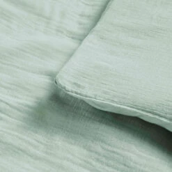 Gigoteuse Bébé Hiver Double Gaze De Coton Bio 6/24 Mois -Doublures De Lit Soldes 2024 zoom vert emeraude 1 5